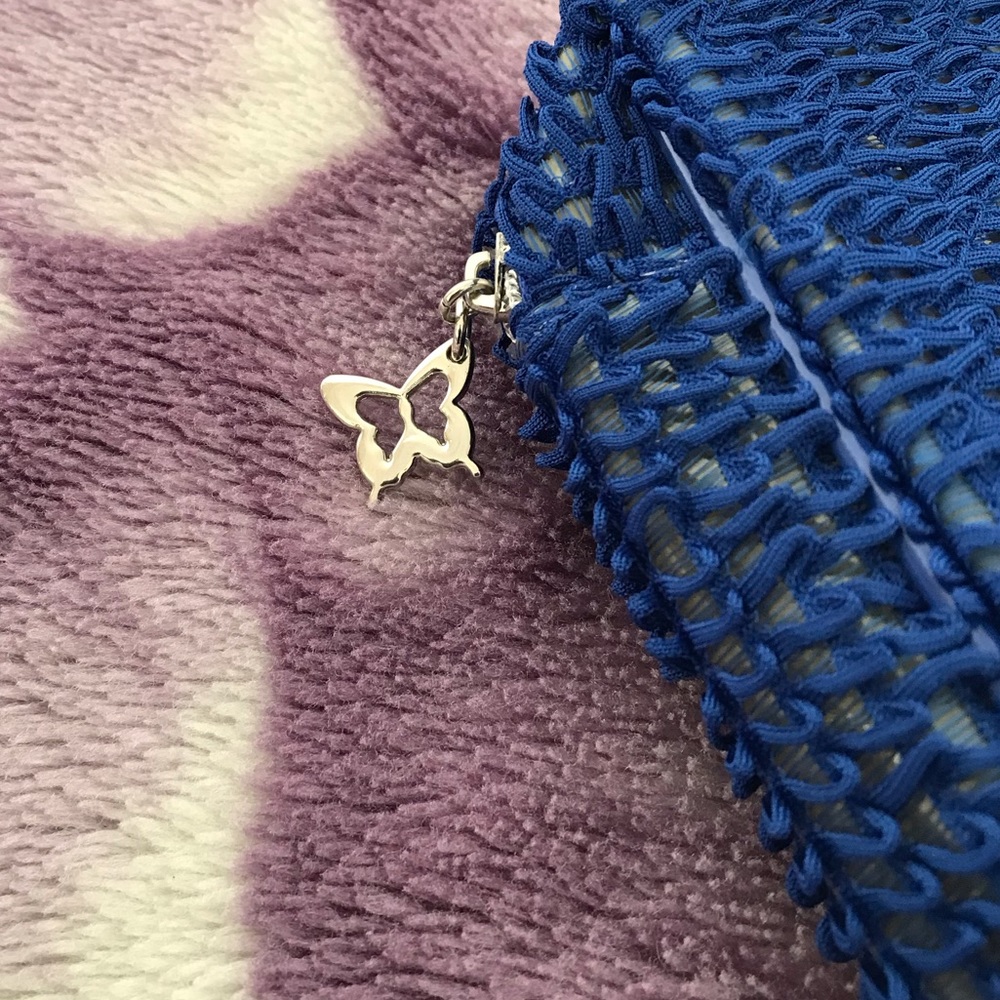 Lancôme Paris Blue Cosmetic Bag - Picture 2 of 7